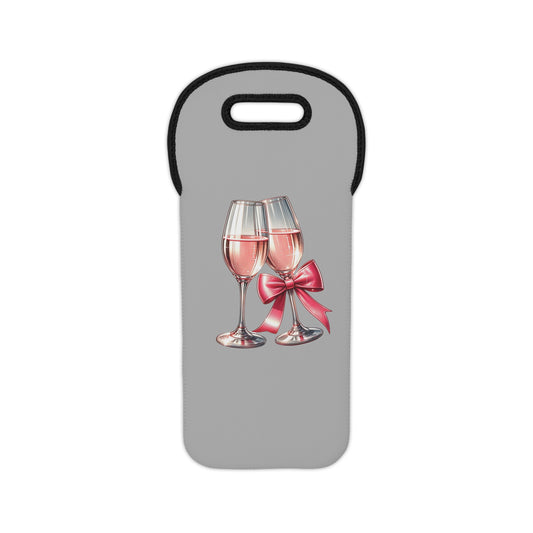 Personalized Wine Tote Bag, Custom Wine Gift Carrier, Bottle Holder, Wine Lover's Gift, Wine Tasting Accessory, Wine Bottle Bag