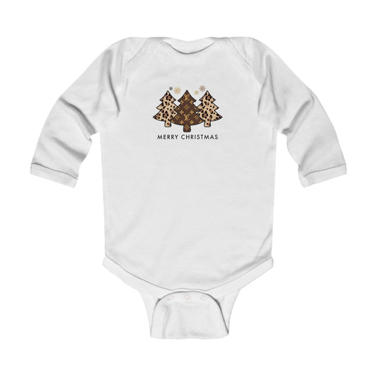 Winter Infant Jumpsuit - Merry Christmas Baby, Baby Christmas Outfit, Holiday Baby Clothes, Xmas Baby Romper, Newborn Christmas Pajamas