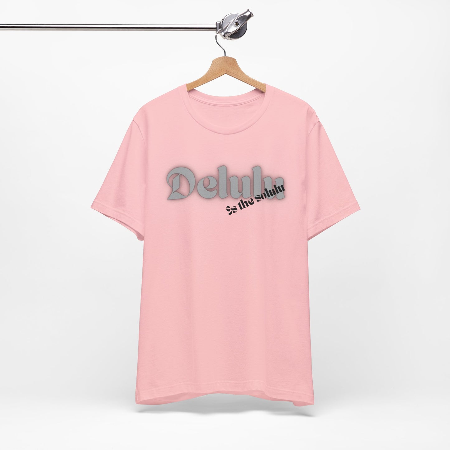 Delulu state of mind Unisex Jersey Short Sleeve Tee. Back to school shirt for middle school boys and girls