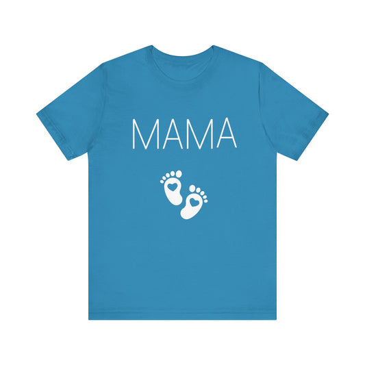 Mama short sleeve shirt -Great gift for mom-pregnancy tshirt for first time mom