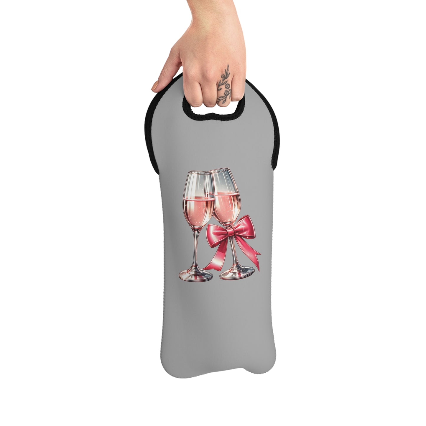 Personalized Wine Tote Bag, Custom Wine Gift Carrier, Bottle Holder, Wine Lover's Gift, Wine Tasting Accessory, Wine Bottle Bag