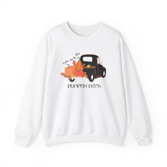 Pumpkin Patch Sweatshirt, Fall Harvest Crewneck, Autumn Pumpkin Picking Shirt, Halloween Top, Thanksgiving Apparel, Cozy Pumpkin Sweatshirt