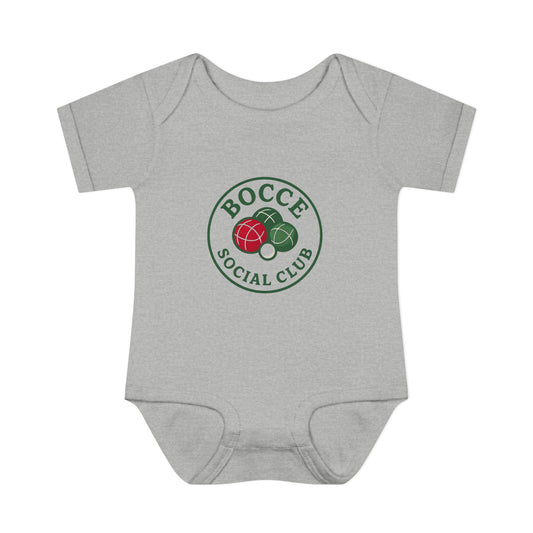 Bocce Social Club Baby Bodysuit, Infant Cute Outfit, Baby Shower Gift, Funny Baby Clothing, Newborn Onesie, Playdate Attire