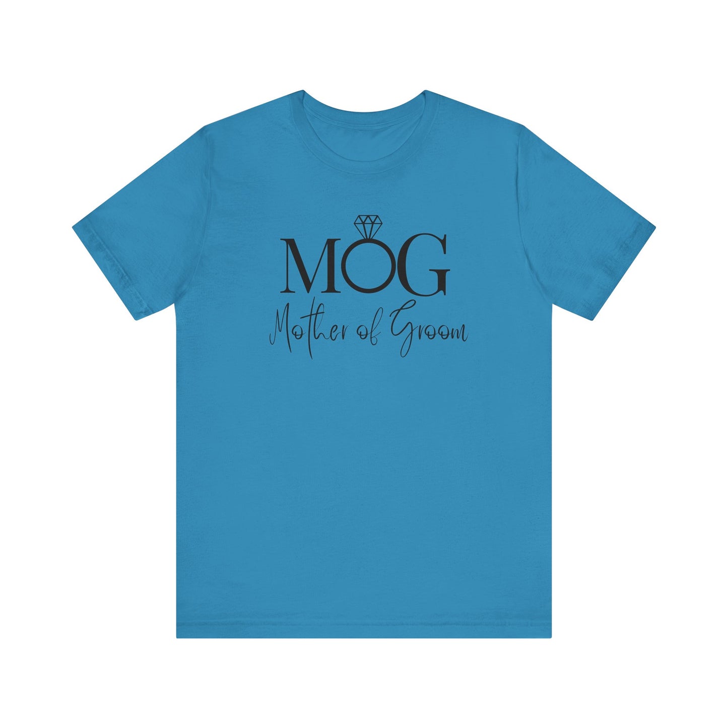 Mother of the groom of Unisex Jersey Short Sleeve Tee, bridal party shirt for grooms mother, wedding party shirts Express Delivery available