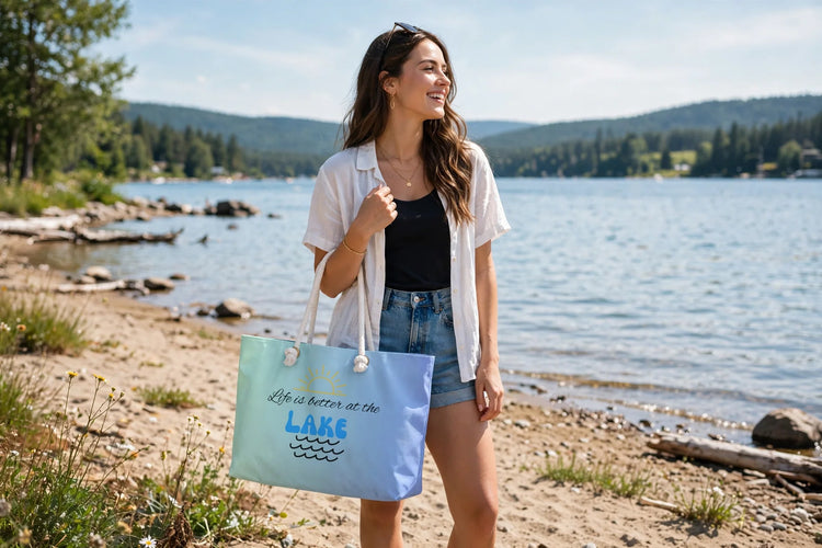 Beach, Pool & Lake Collection – Towels & Bags for Summer Fun