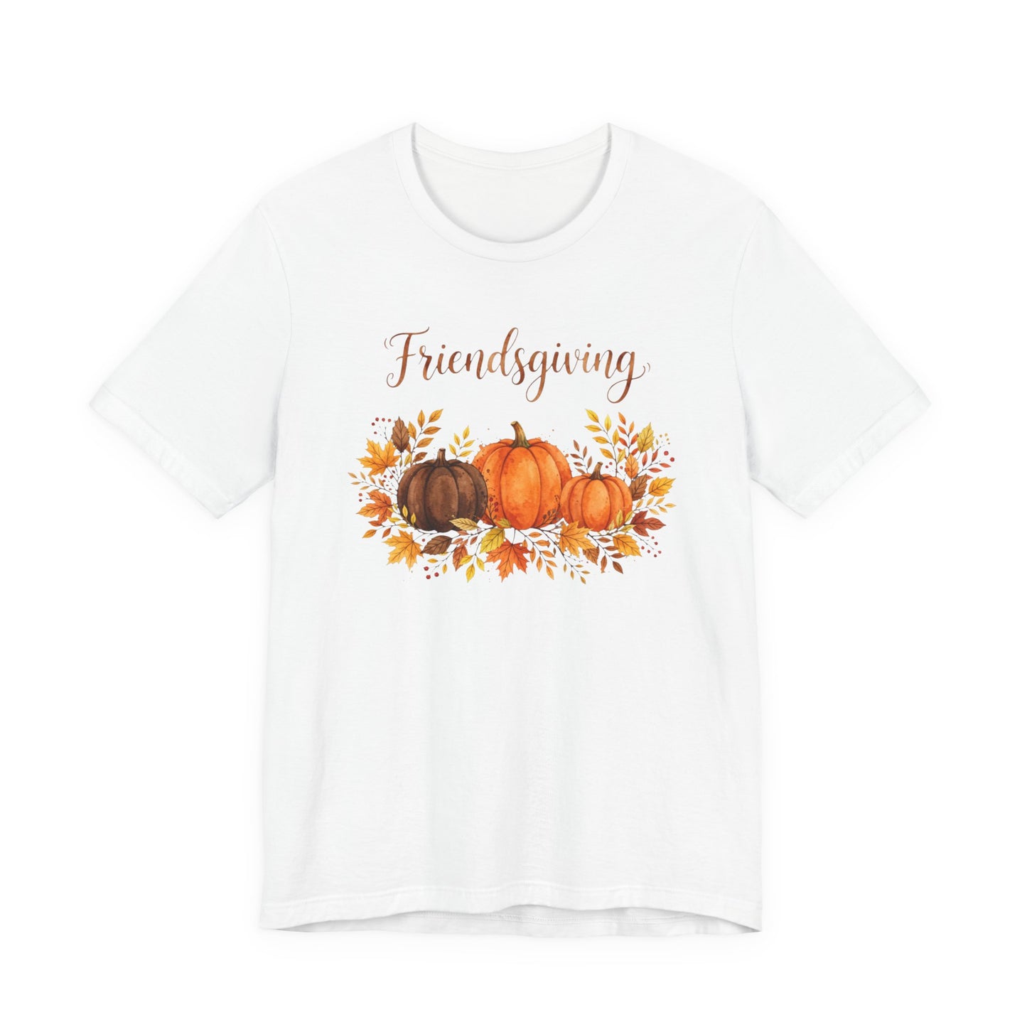 Friendsgiving Pumpkins Tee – Autumn Harvest Graphic T-Shirt