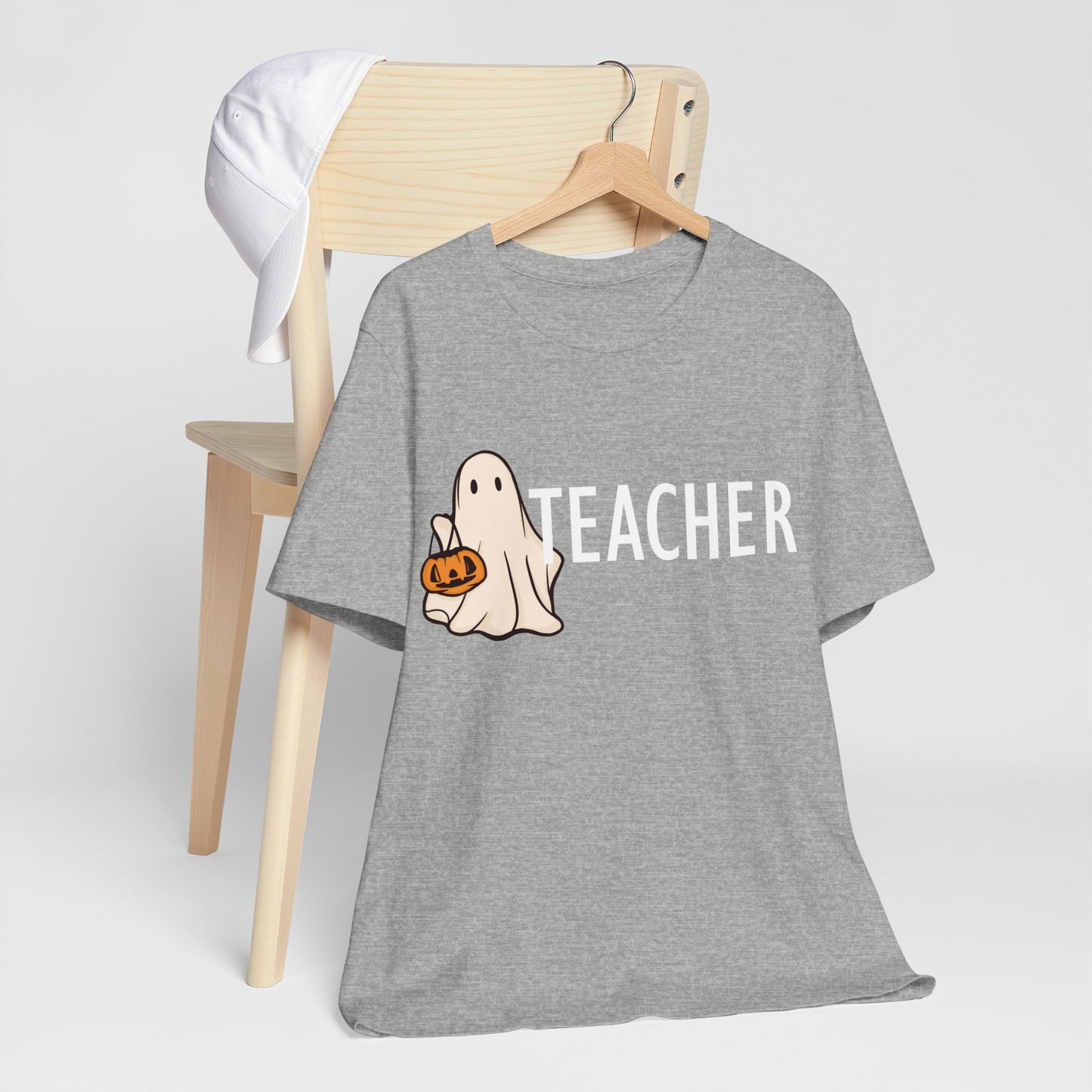 Teachers spooky  Jersey Short Sleeve Tee, I teach cutest pumpkins in the patch shirt for teacher, Halloween shirts. Men and women teacher shirts