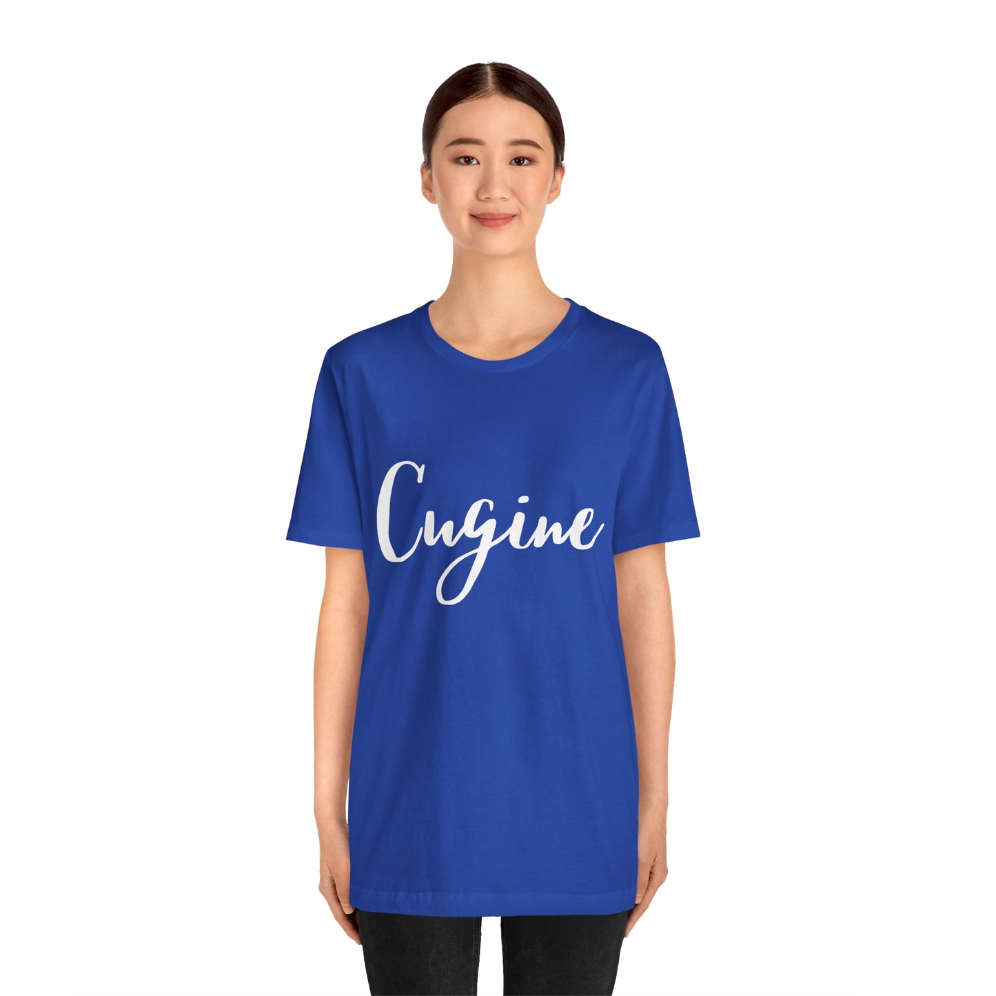 Cugine, cousin,  Italian , Short Sleeve Tee