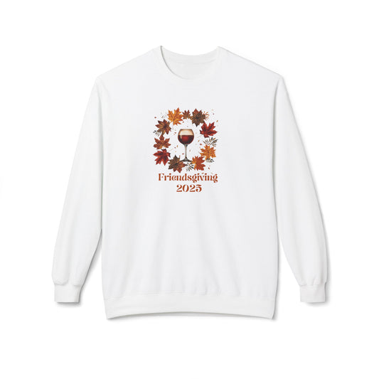 Cozy Friendsgiving Sweatshirt, Fall Apparel, Thanksgiving Gift, Unisex Crewneck, Autumn Fashion