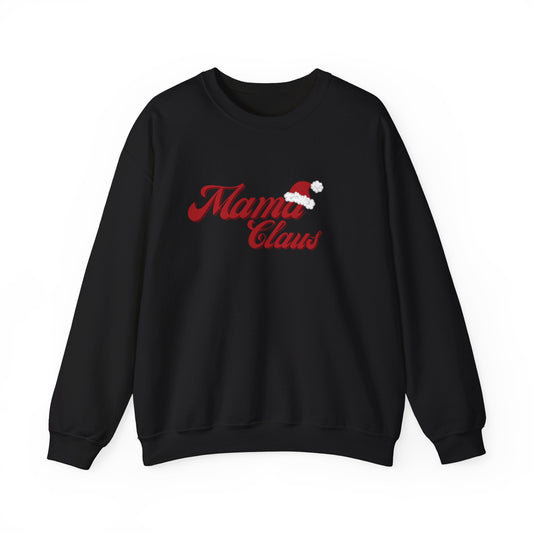 Christmas Mama Claus Sweatshirt,merry Christmas shirt, holiday mamma, Christmas mom