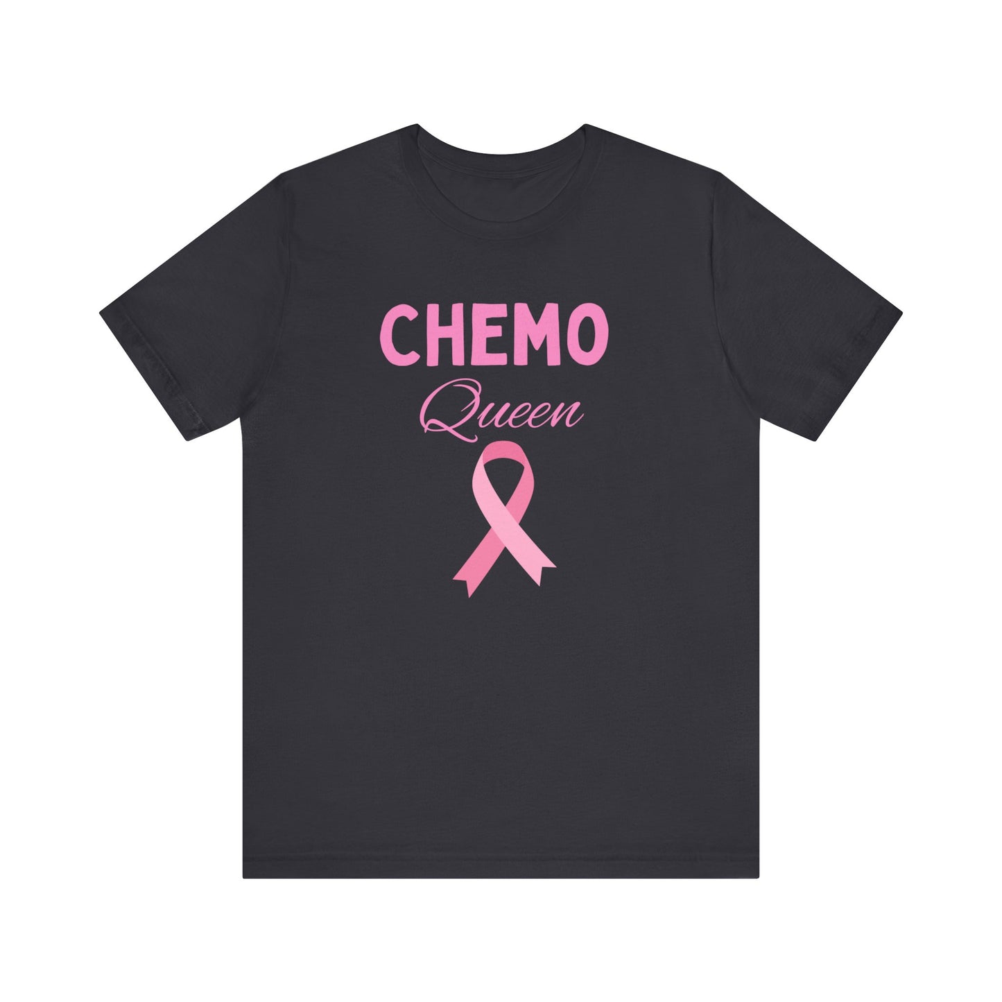 Breast cancer awareness chemo queen Unisex Jersey Short Sleeve Tee, breast cancer awareness