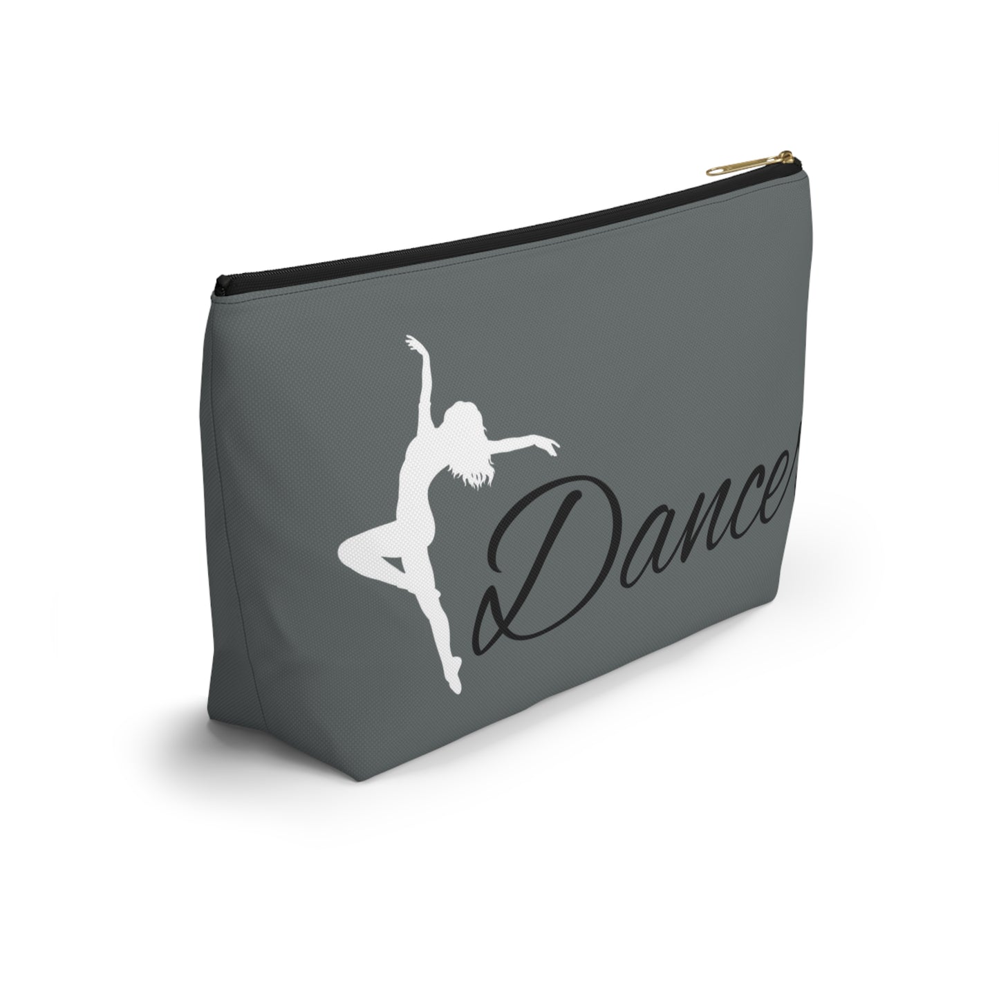 Dancer, dance bag, toiletry bag , makeup bag , accessory bag, Dancer pride gift great for teens , birthday and Christmas gift.recitals and compition