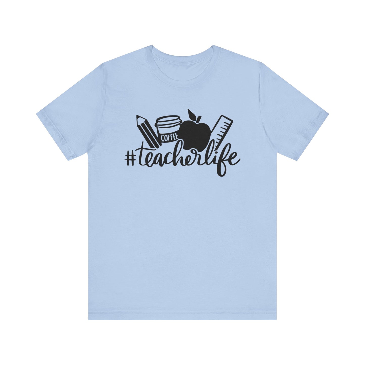 Teachers life Unisex Jersey Short Sleeve Tee, #teacherlife shirt for men and women teachers