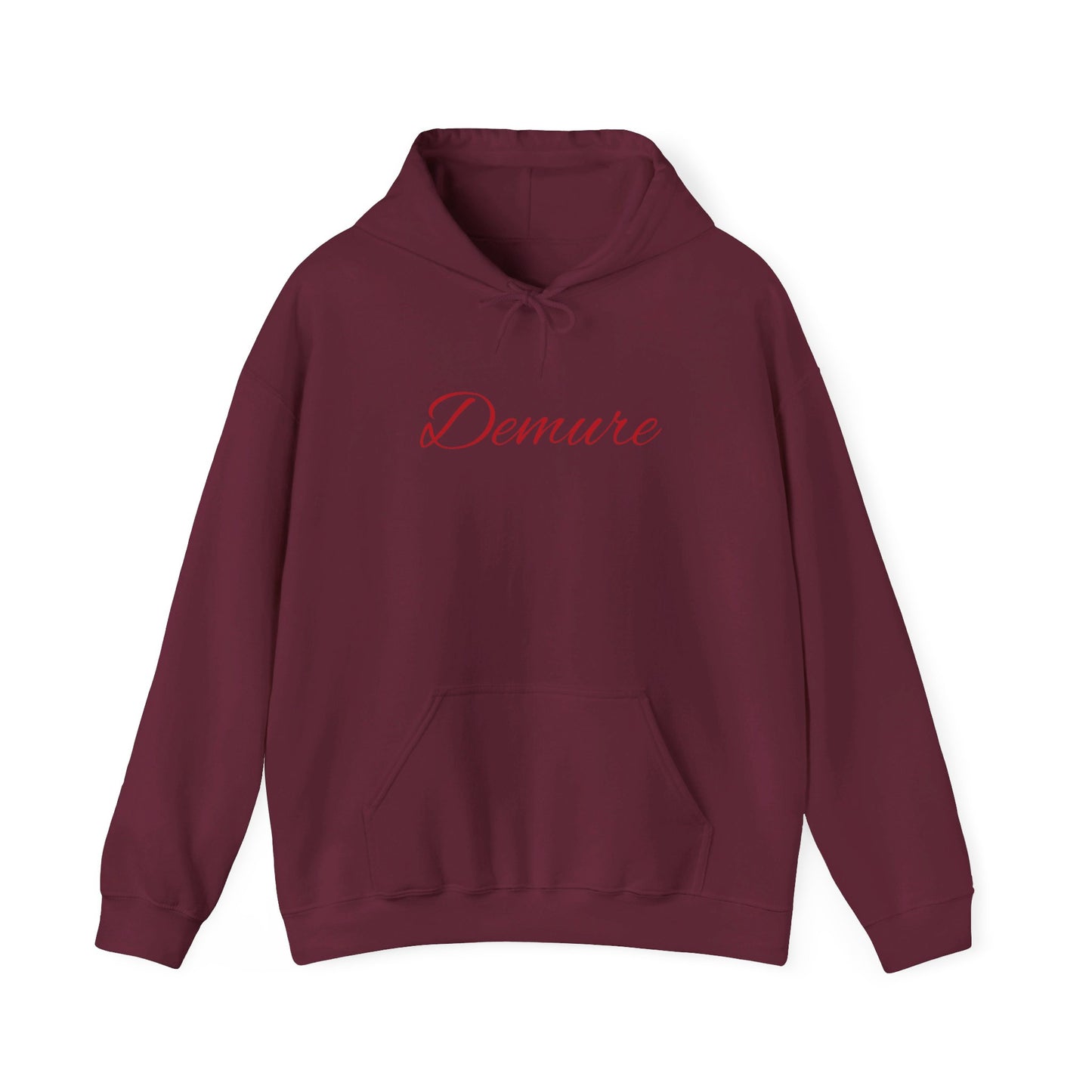 Demure  Hooded Sweatshirt, tik tok trend shirts for teens and women back to school, birthday and Christmas