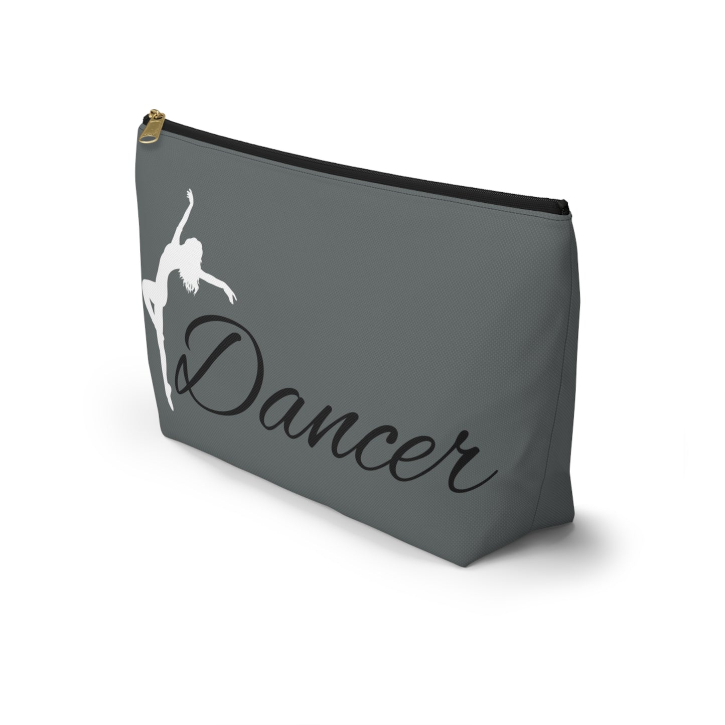 Dancer, dance bag, toiletry bag , makeup bag , accessory bag, Dancer pride gift great for teens , birthday and Christmas gift.recitals and compition