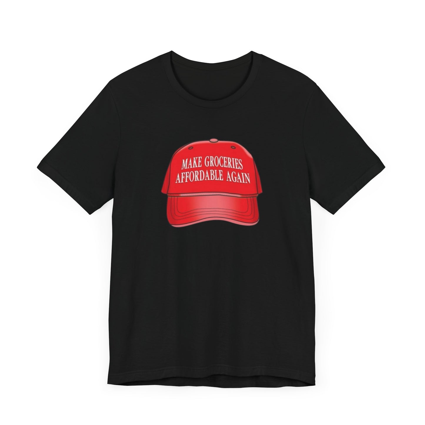 Trump Make groceries great again T-Shirt, Funny conservative political tee, Unisex Jersey Short Sleeve Shirt, Political satire gift, MAGA