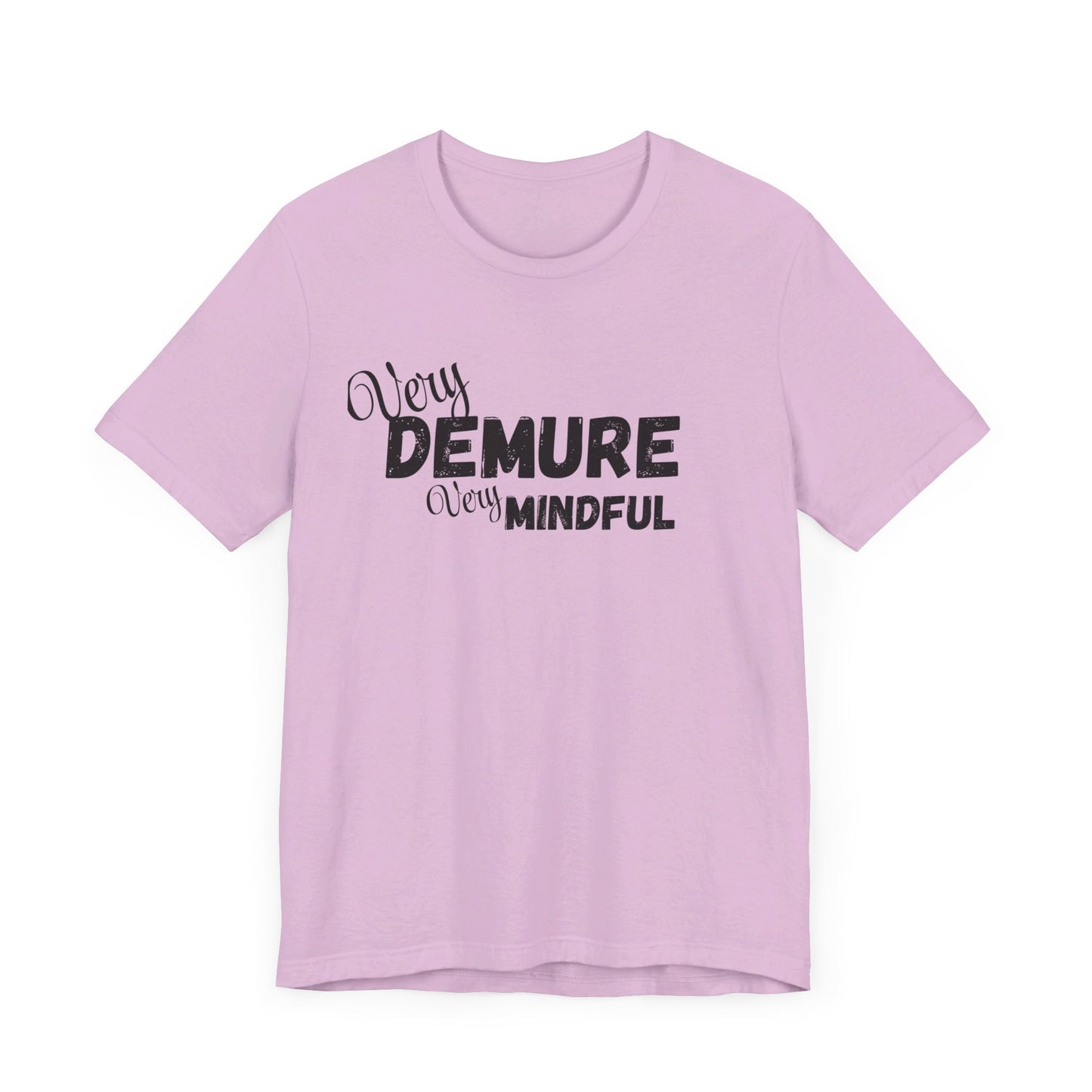 Very demure very mindful cutesy Short Sleeve Tee, tik tok trend shirt, perfect for back to school teen birthdays and Christmas
