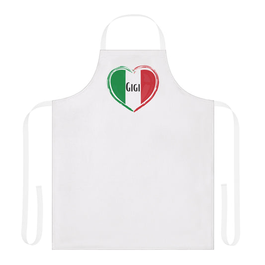 Gigi, gifts for Gigi, family apron, custom apron, gift for Nonna, Nanny Grandma, Christmas gift, birthday gift , personalized
