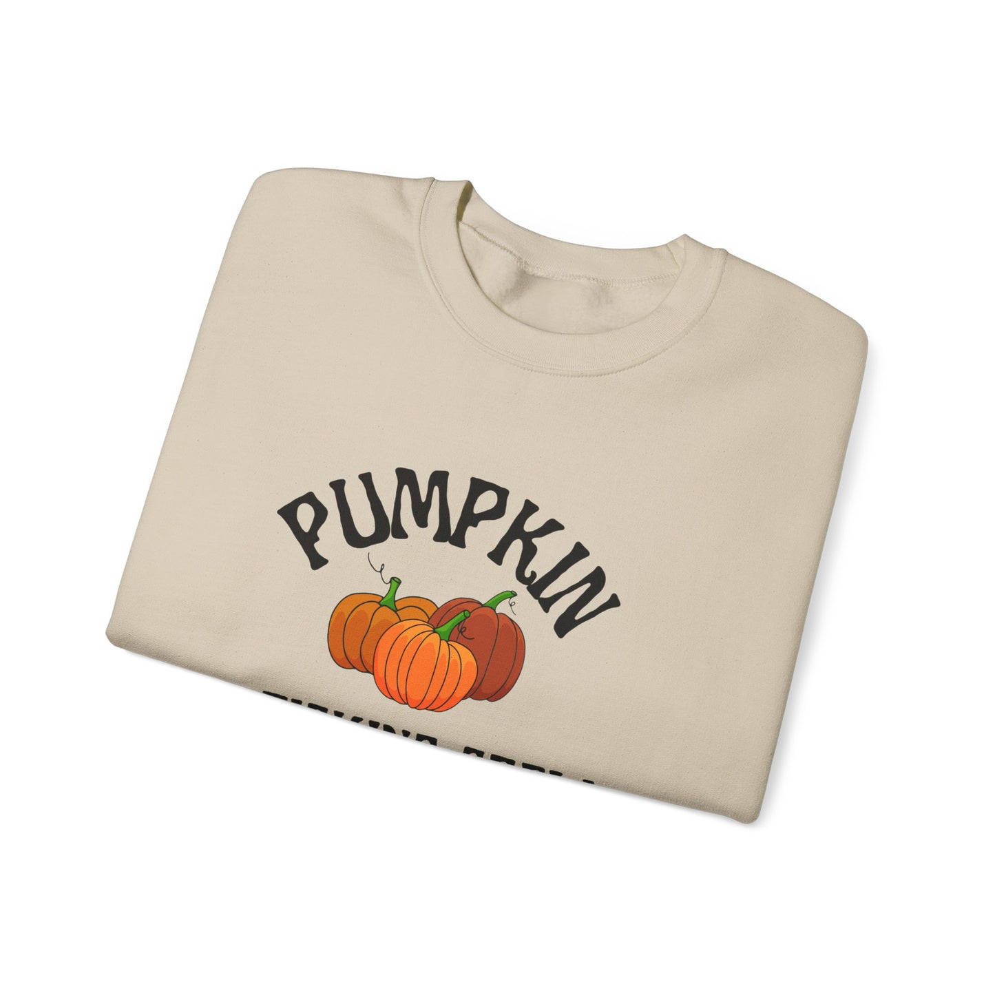 Fall, pumpkin picking Crewneck Sweatshirt