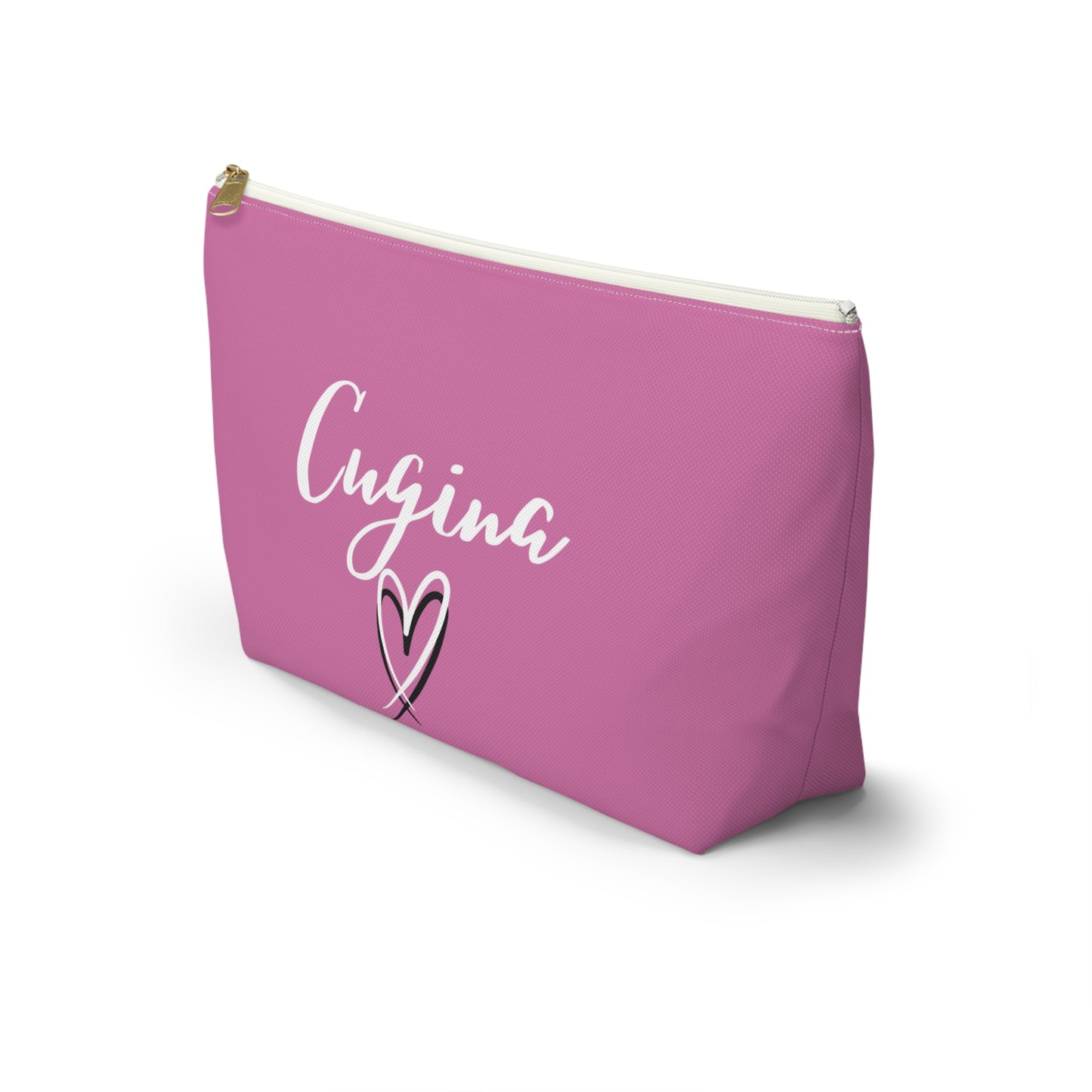 Cugina, Italian gifts , gift for cousin, mother day, birthday gift, Christmas gift, toiletry bag , makeup bag , accessory bag