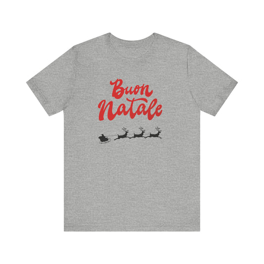 Buon Natale , Merry Christmas, family Christmas shirt, Italian, Italian Christmas ,express shipping ,  Short Sleeve Tee