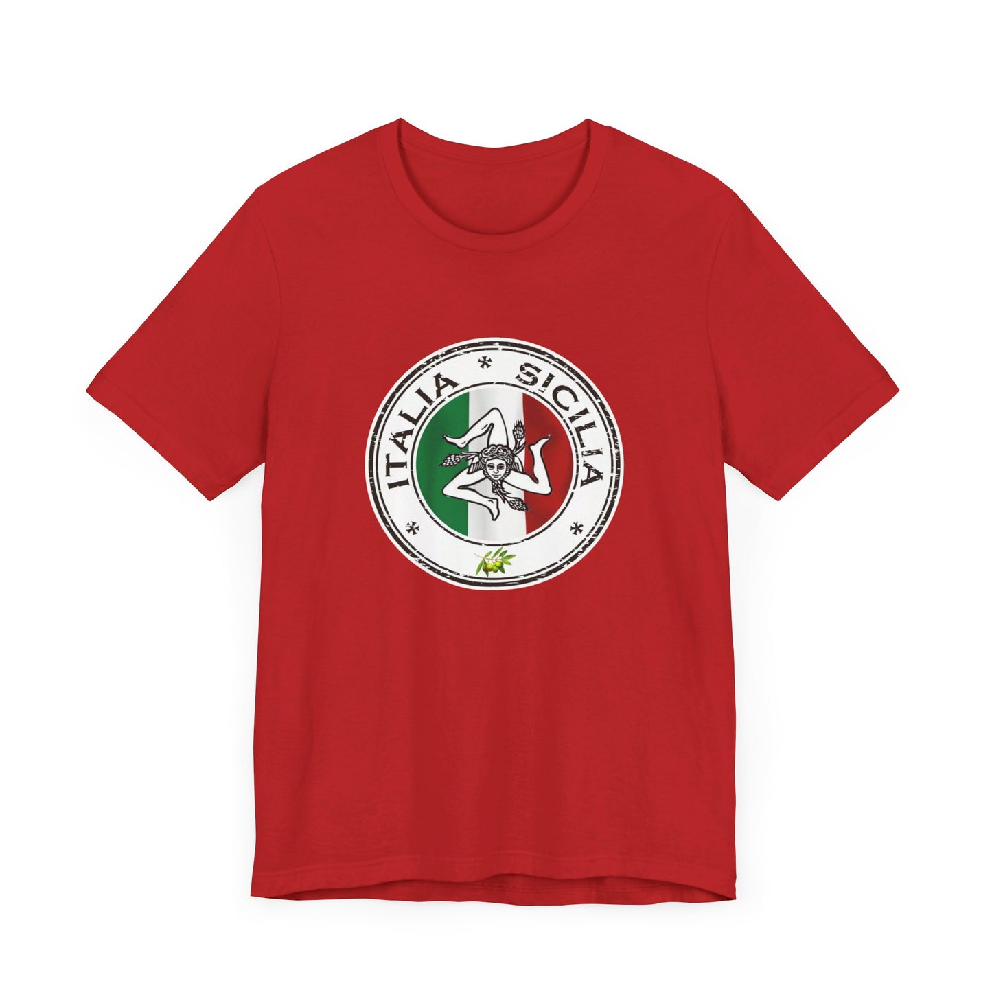 Italian inspired Italian sicilia trinacria -Sicilian gifts - great Italian gift -  men and women shirt