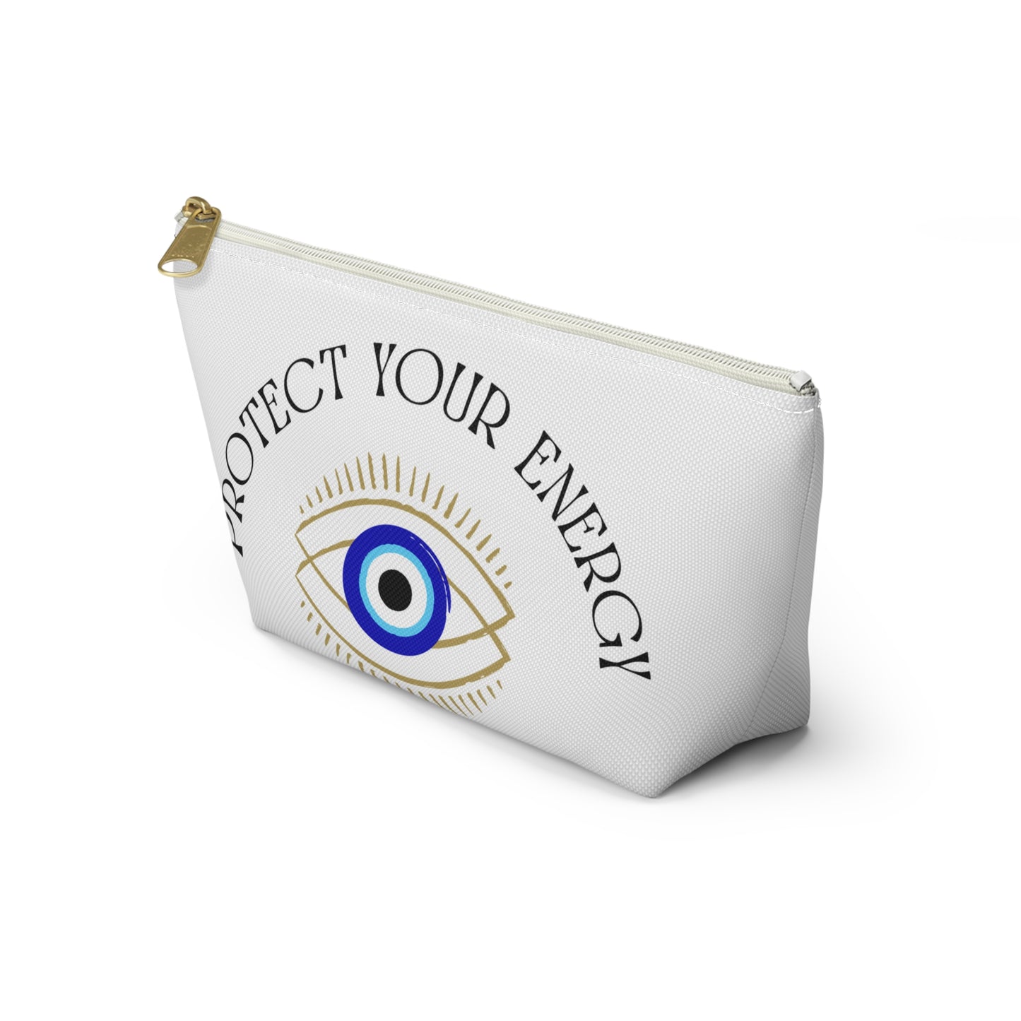 Protect your energy, Evil eye, birthday gift, makeup bag , accessory bag