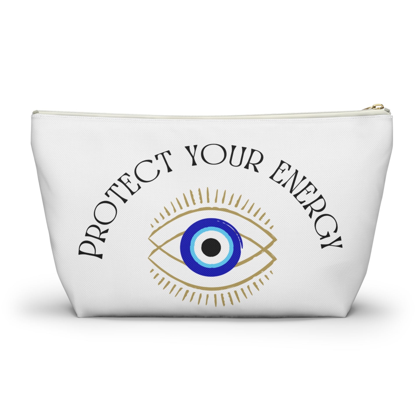 Protect your energy, Evil eye, birthday gift, makeup bag , accessory bag