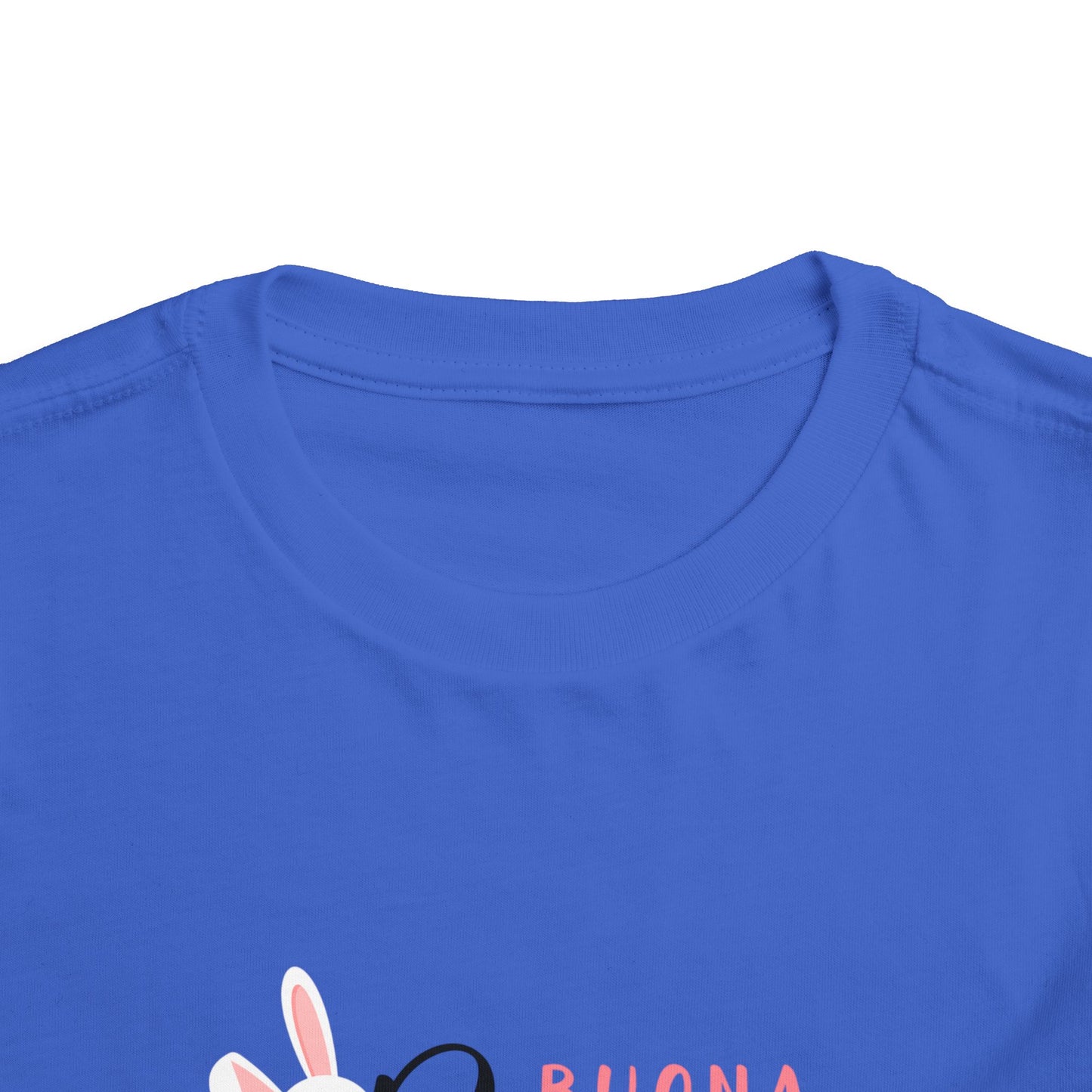Easter Toddler Tee, Soft Cotton Short Sleeve, Cute Spring Shirt, Kids Easter Outfit, Buona Pasqua Design