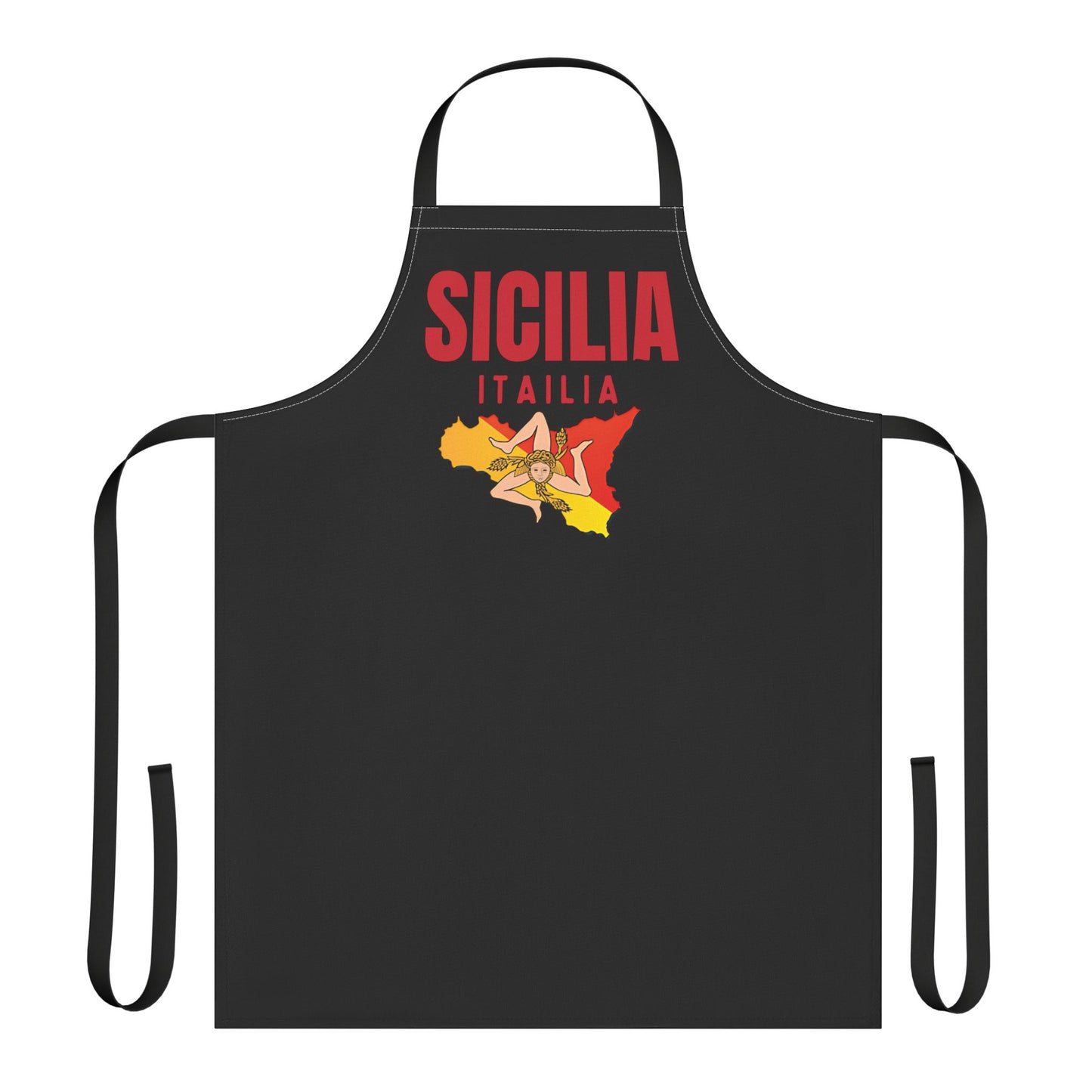 Apron, Sicilian Cooking Apron, Kitchen Apron, Chef Apron, Cooking Gift, Foodie Apron, Italian Apron