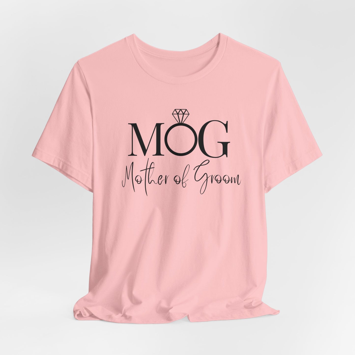 Mother of the groom of Unisex Jersey Short Sleeve Tee, bridal party shirt for grooms mother, wedding party shirts Express Delivery available