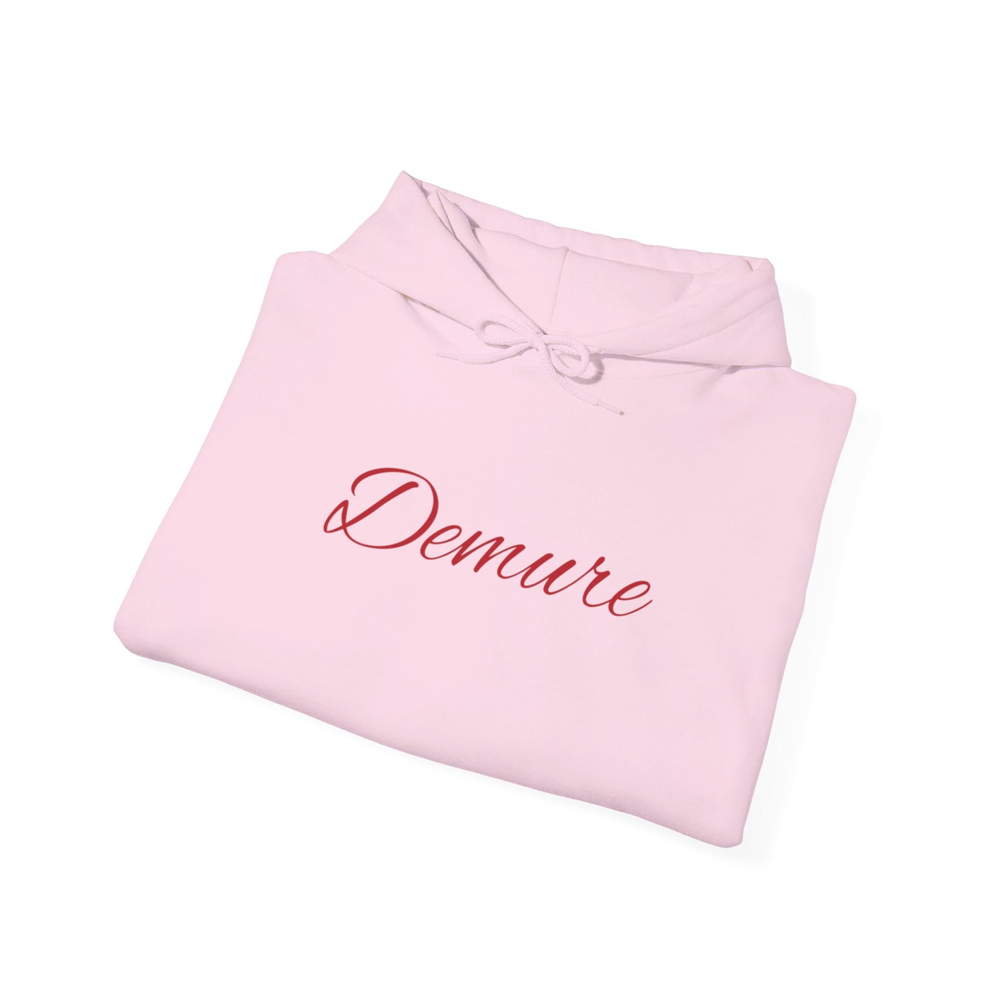 Demure  Hooded Sweatshirt, tik tok trend shirts for teens and women back to school, birthday and Christmas
