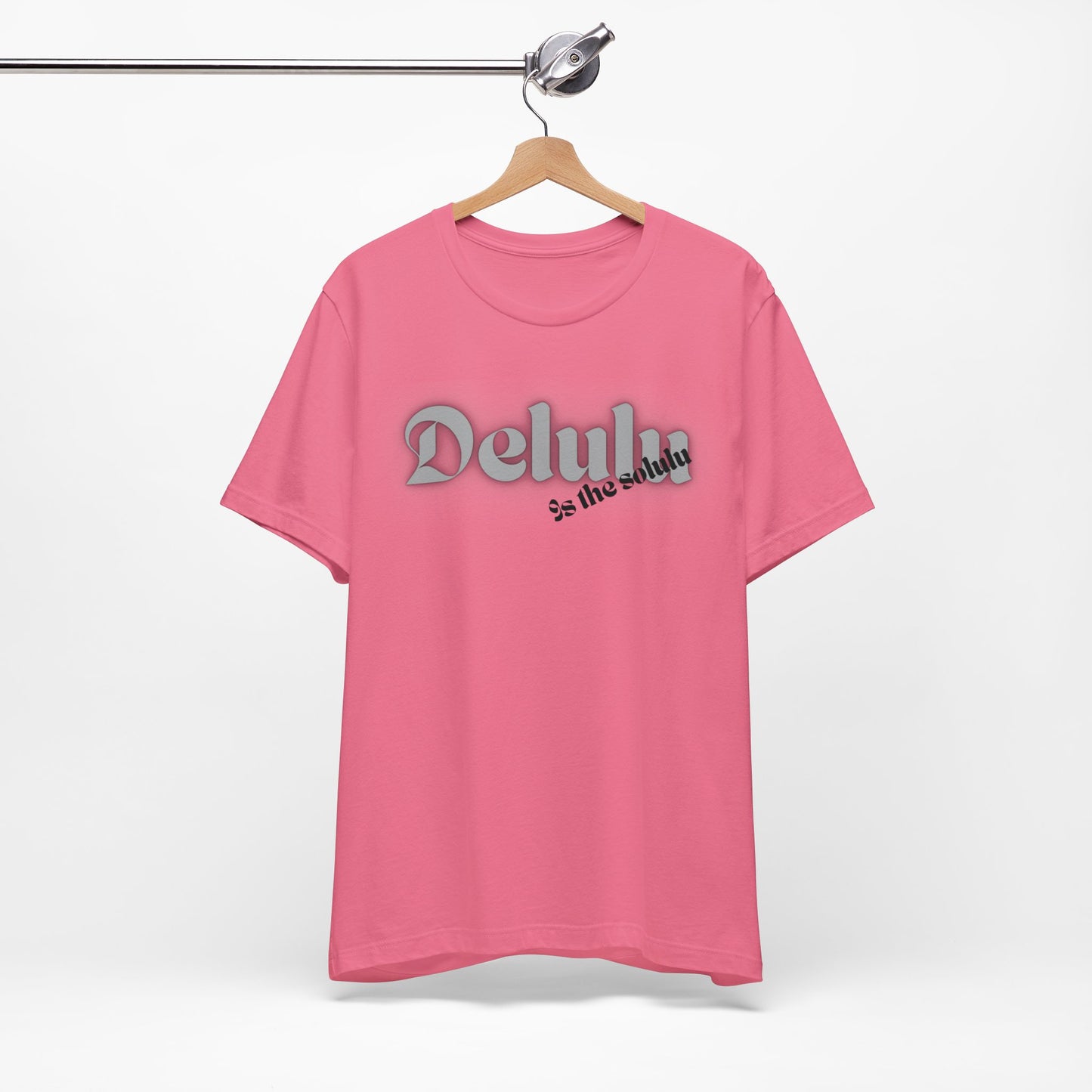 Delulu state of mind Unisex Jersey Short Sleeve Tee. Back to school shirt for middle school boys and girls