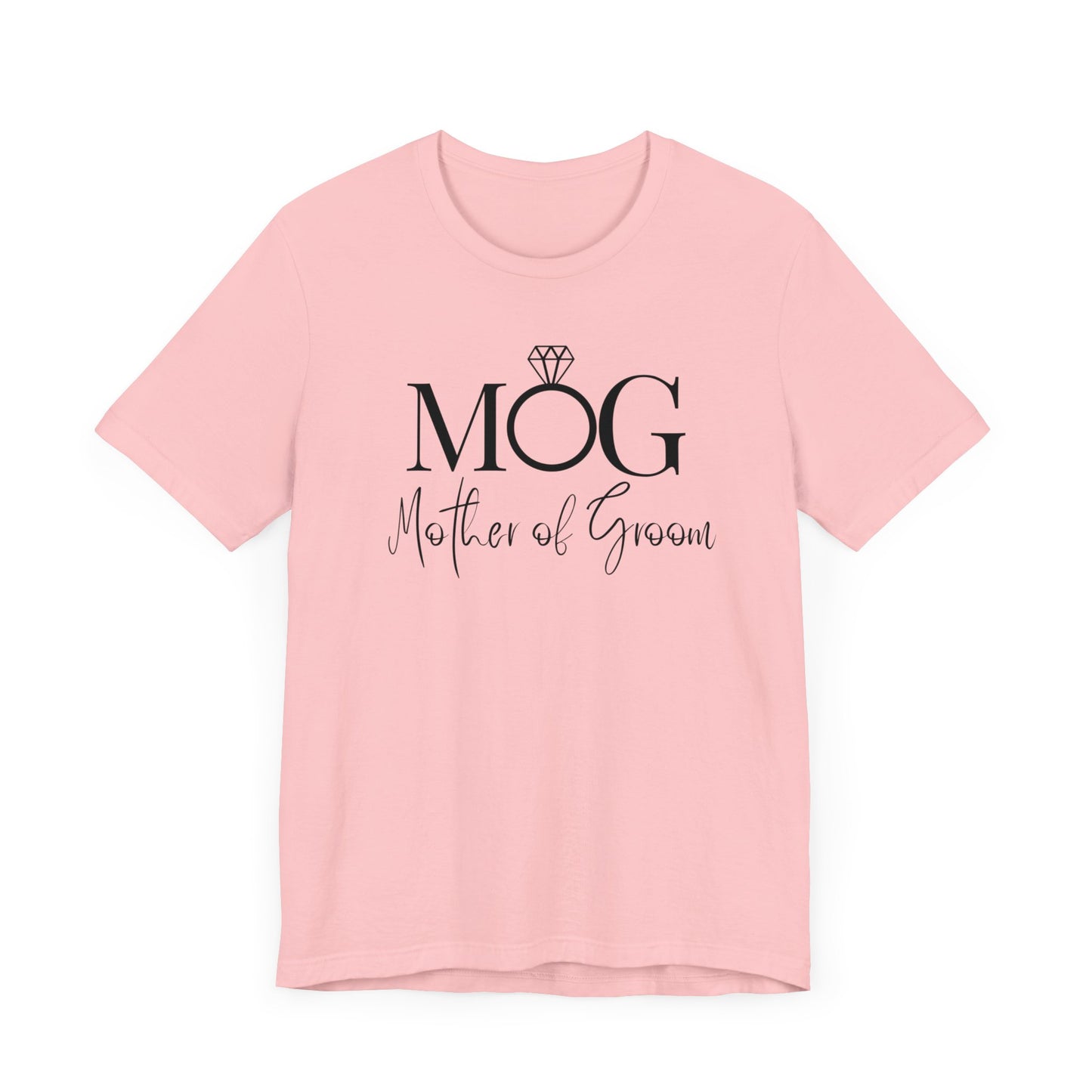 Mother of the groom of Unisex Jersey Short Sleeve Tee, bridal party shirt for grooms mother, wedding party shirts Express Delivery available