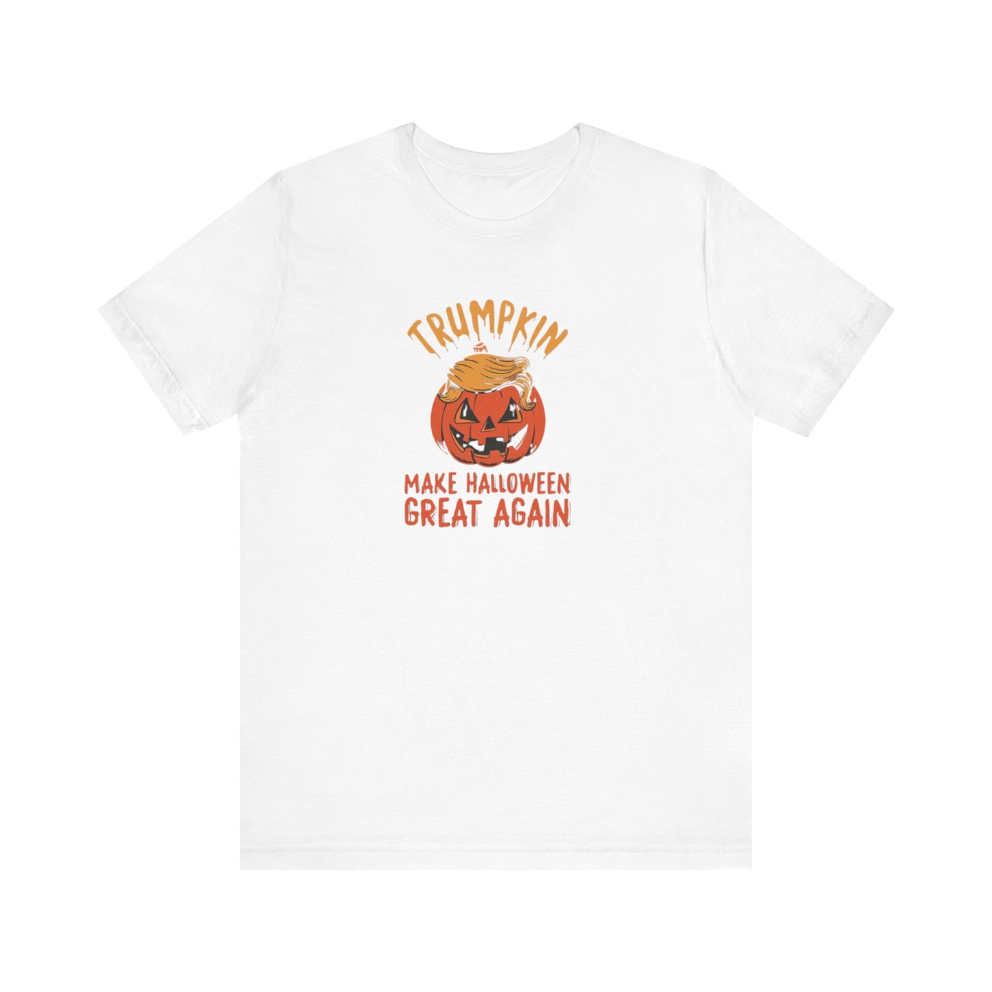 Trump Kin Funny Halloween Unisex Tee Shirt, Halloween Costume Idea, Political Humor Apparel, Trump Supporter Gift, Short Sleeve Tee