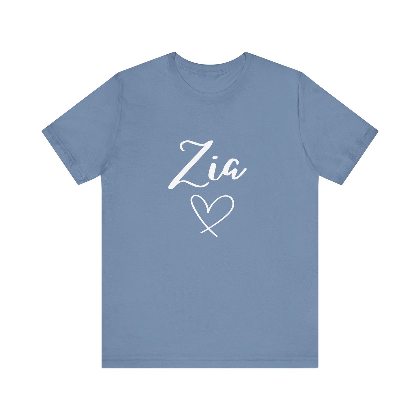Zia, Aunt , Italian , Short Sleeve Tee