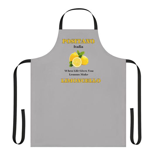 Italian kitchen apron, Positano Italy, baking gift, birthday gift, Kitchen apron