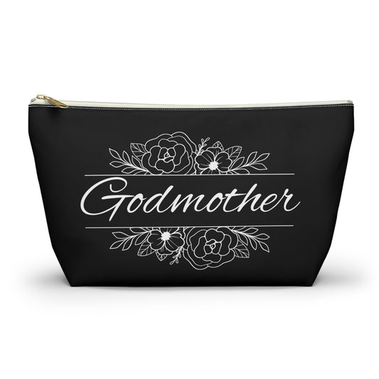 Godmother, baptism, wedding, confirmation, gift, Italian gifts , Christmas gift, birthday gift, makeup bag , accessory bag