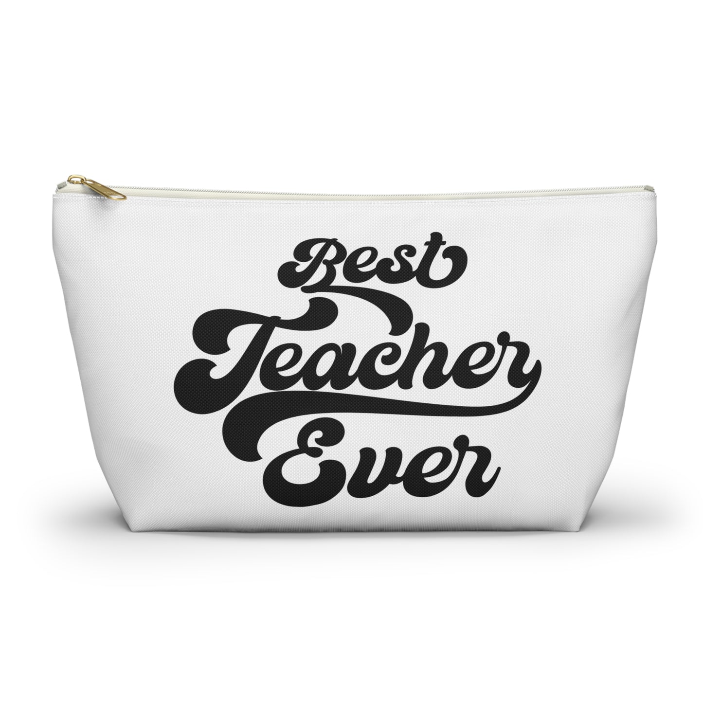 Teacher, makeup bag , accessory bag, teacher gifts for Christmas birthday teacher appreciation day . Best teacher ever