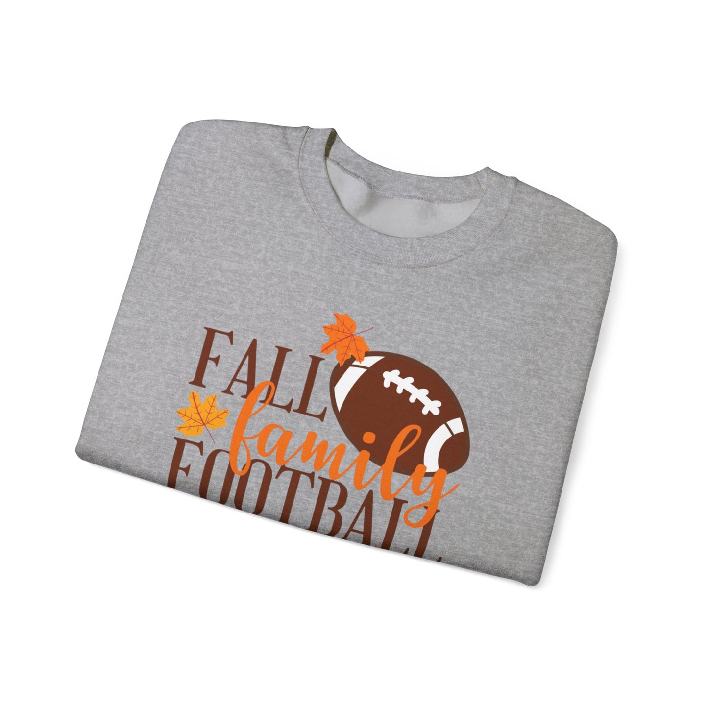 Fall Family Football Sweatshirt, Thanksgiving Crewneck, thanksgiving, Autumn Sports Pullover, Football Fan Team Apparel, Cozy Fall Outerwear