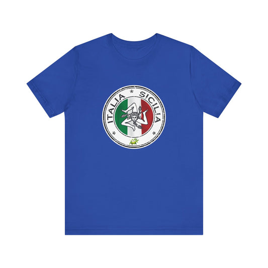 Italian inspired Italian sicilia trinacria -Sicilian gifts - great Italian gift -  men and women shirt