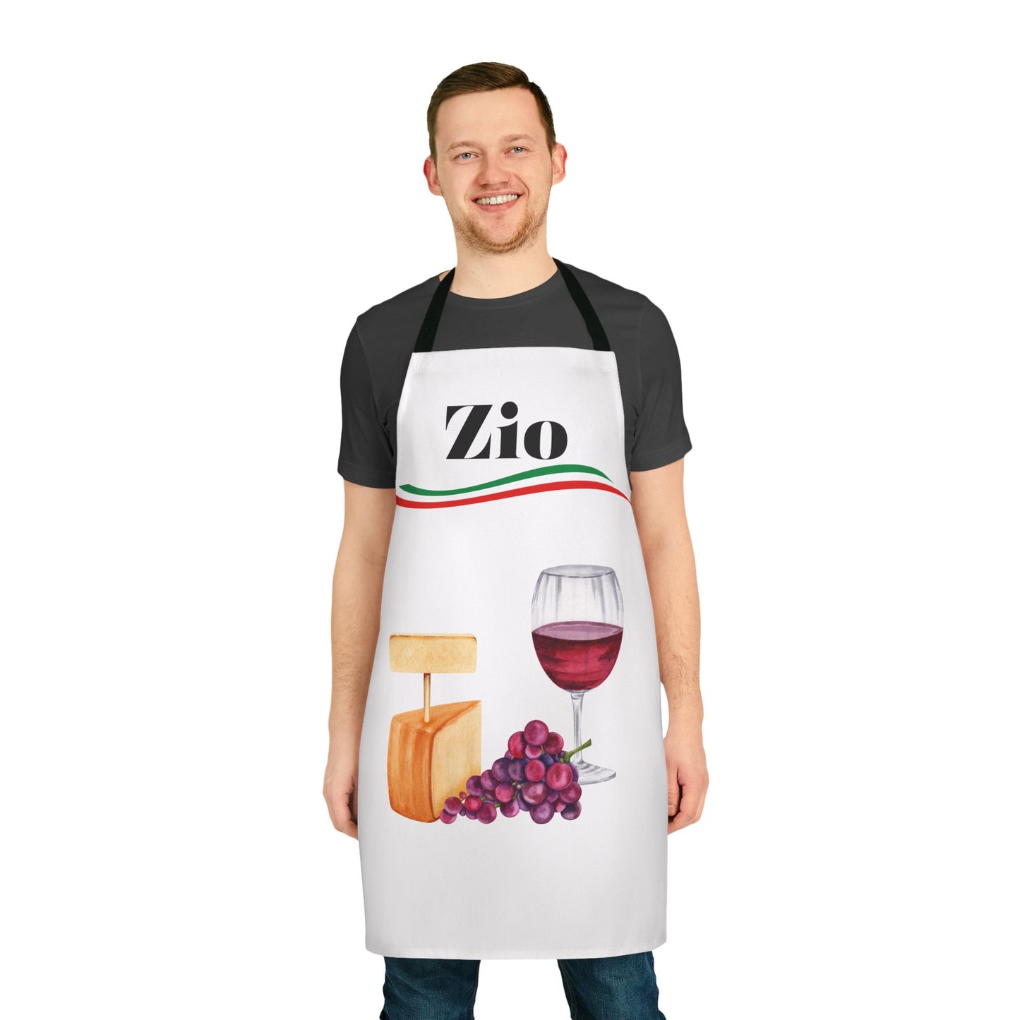 Zio Italian inspired uncle apron, kitchen gift , housewarming,Christmas and Birthdays-Perfect for Fathers  Day
