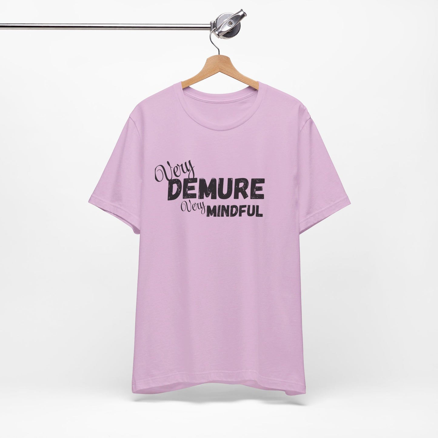 Very demure very mindful cutesy Short Sleeve Tee, tik tok trend shirt, perfect for back to school teen birthdays and Christmas