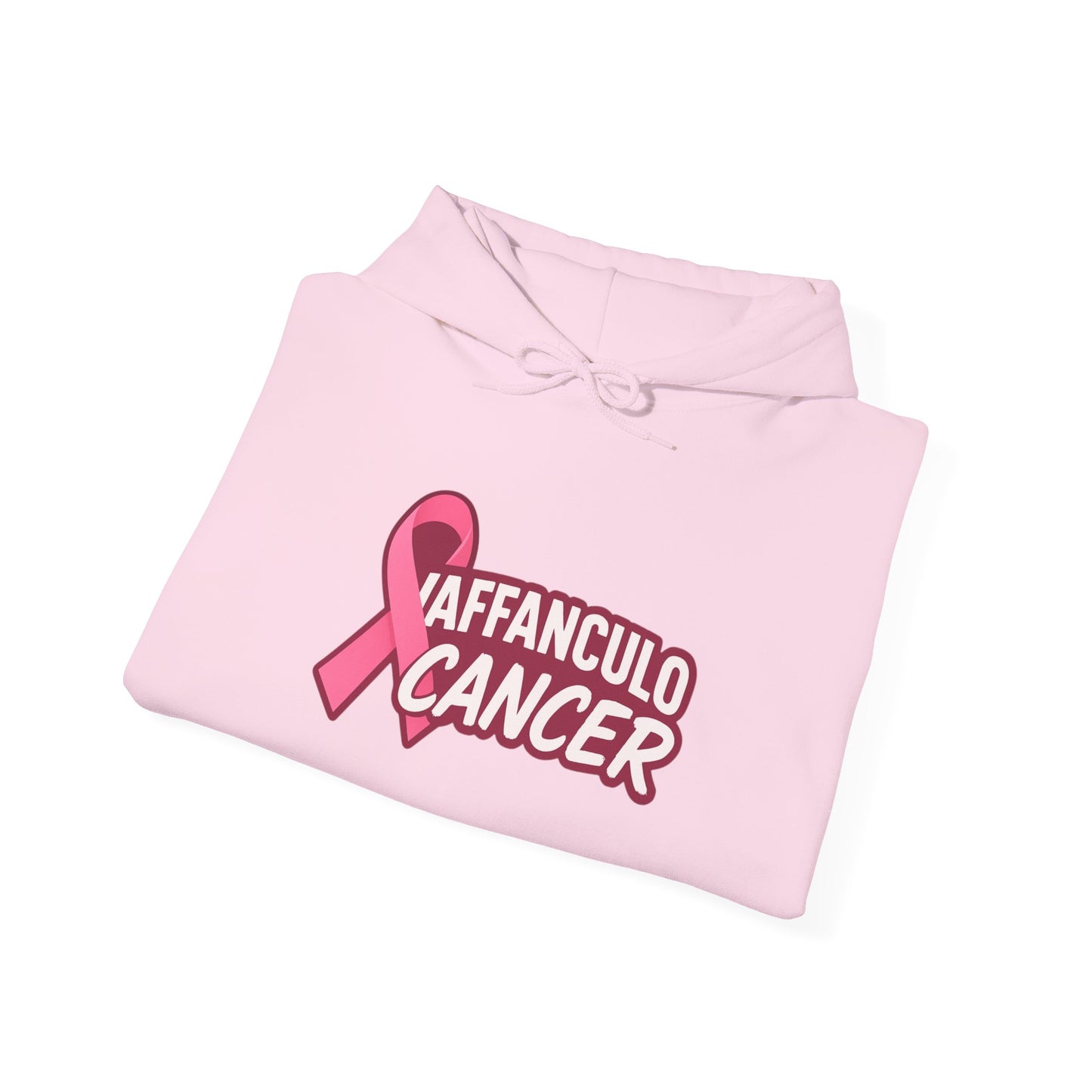 Supportive Cancer Awareness Hoodie - Affanculo Cancer, Gifts for Fighters, Breast Cancer Awareness, Motivational Sweatshirt, Cozy Hoodie