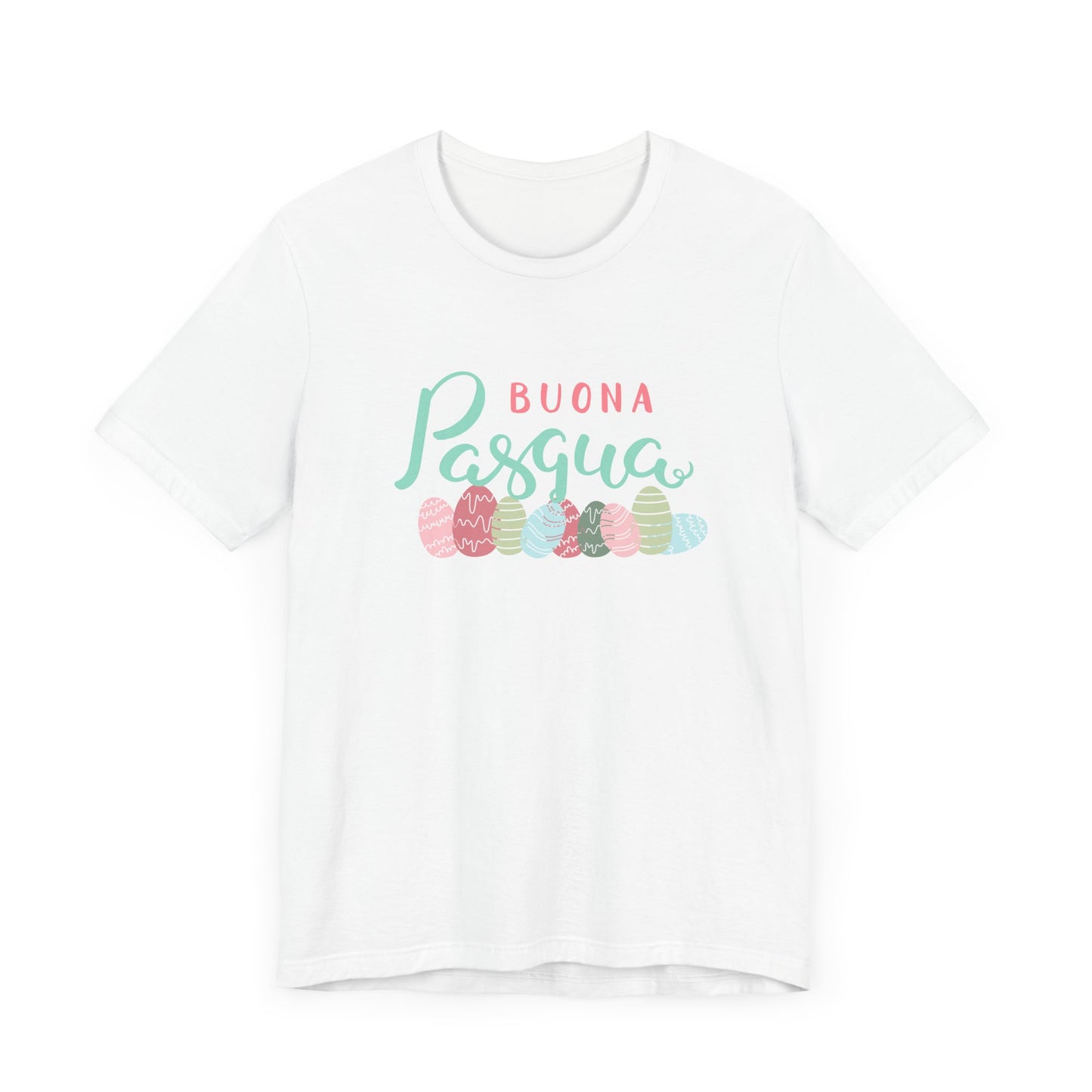 Buona pasqua, happy Easter, Italian , Italian mom, Easter shirt, gift for mom, gift for Nonna, Short Sleeve Tee