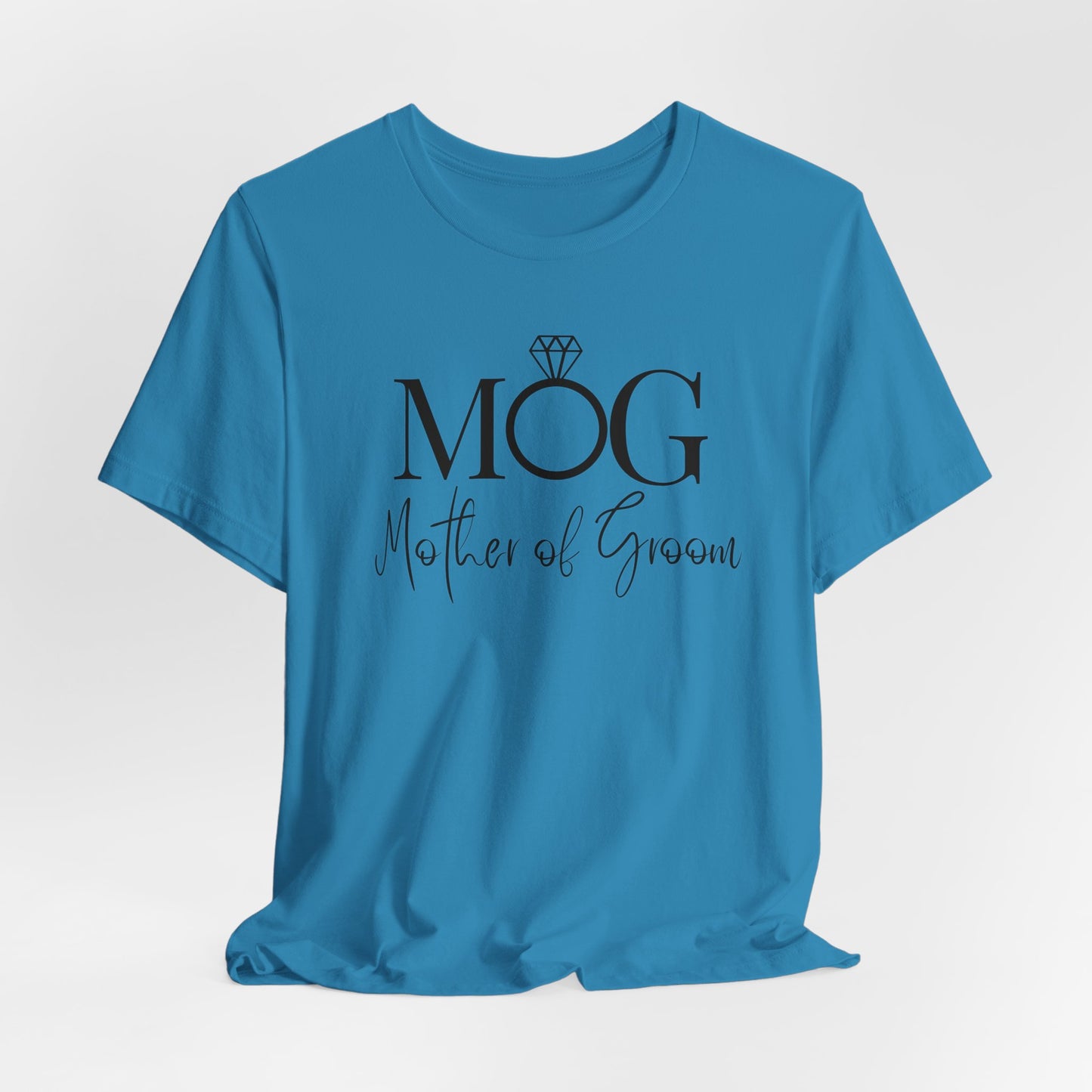 Mother of the groom of Unisex Jersey Short Sleeve Tee, bridal party shirt for grooms mother, wedding party shirts Express Delivery available