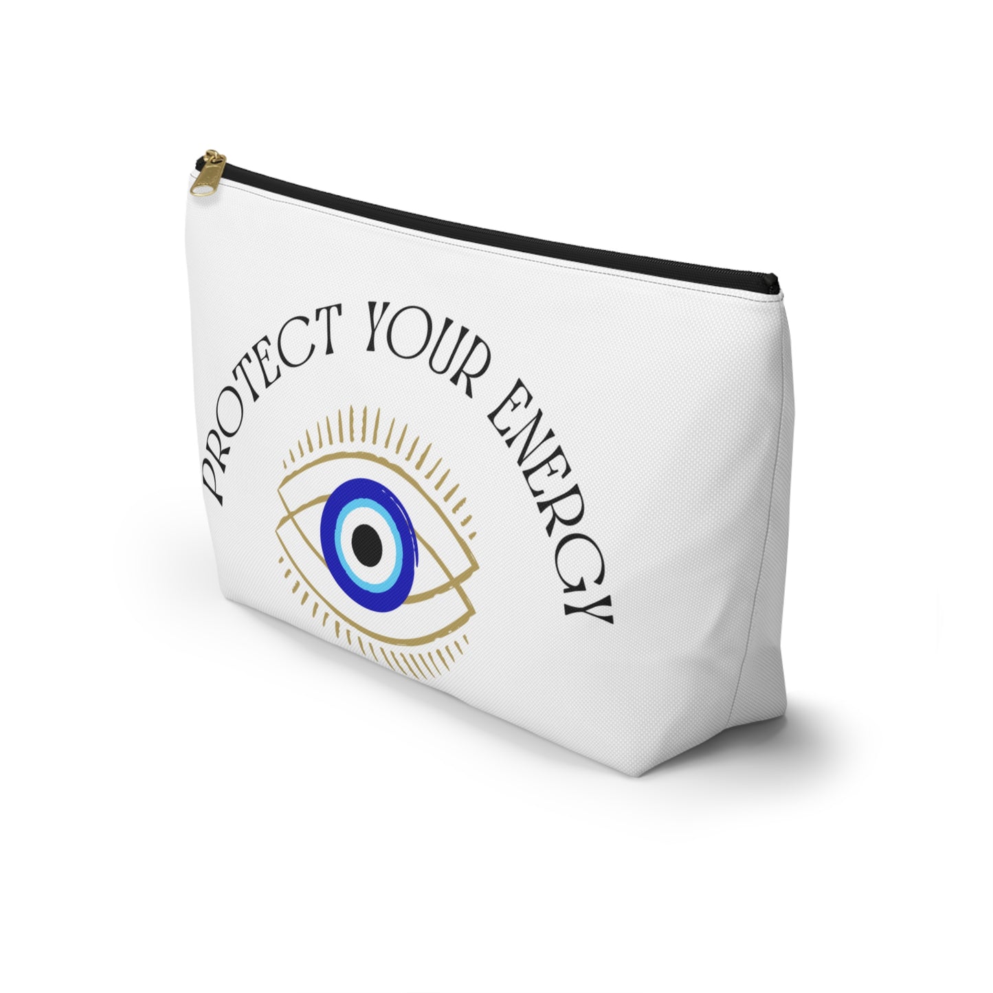 Protect your energy, Evil eye, birthday gift, makeup bag , accessory bag