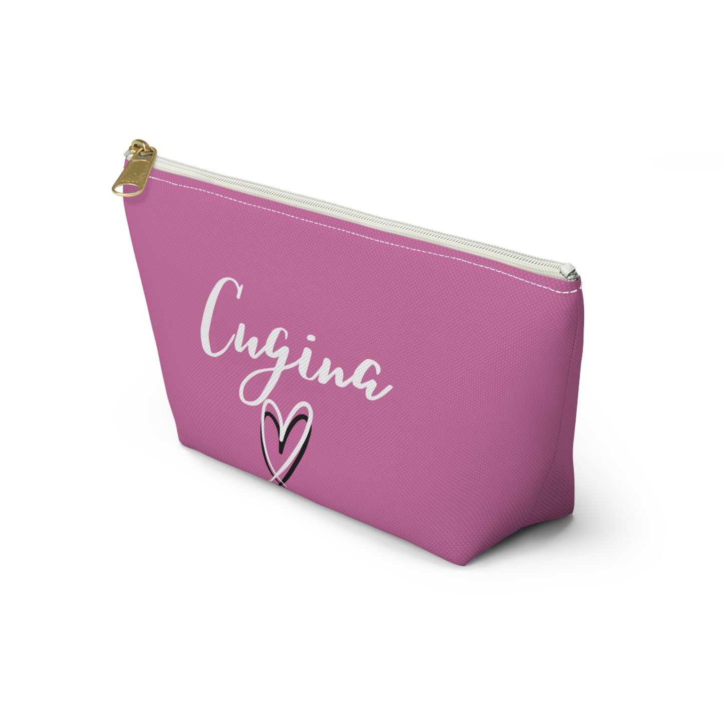 Cugina, Italian gifts , gift for cousin, mother day, birthday gift, Christmas gift, toiletry bag , makeup bag , accessory bag