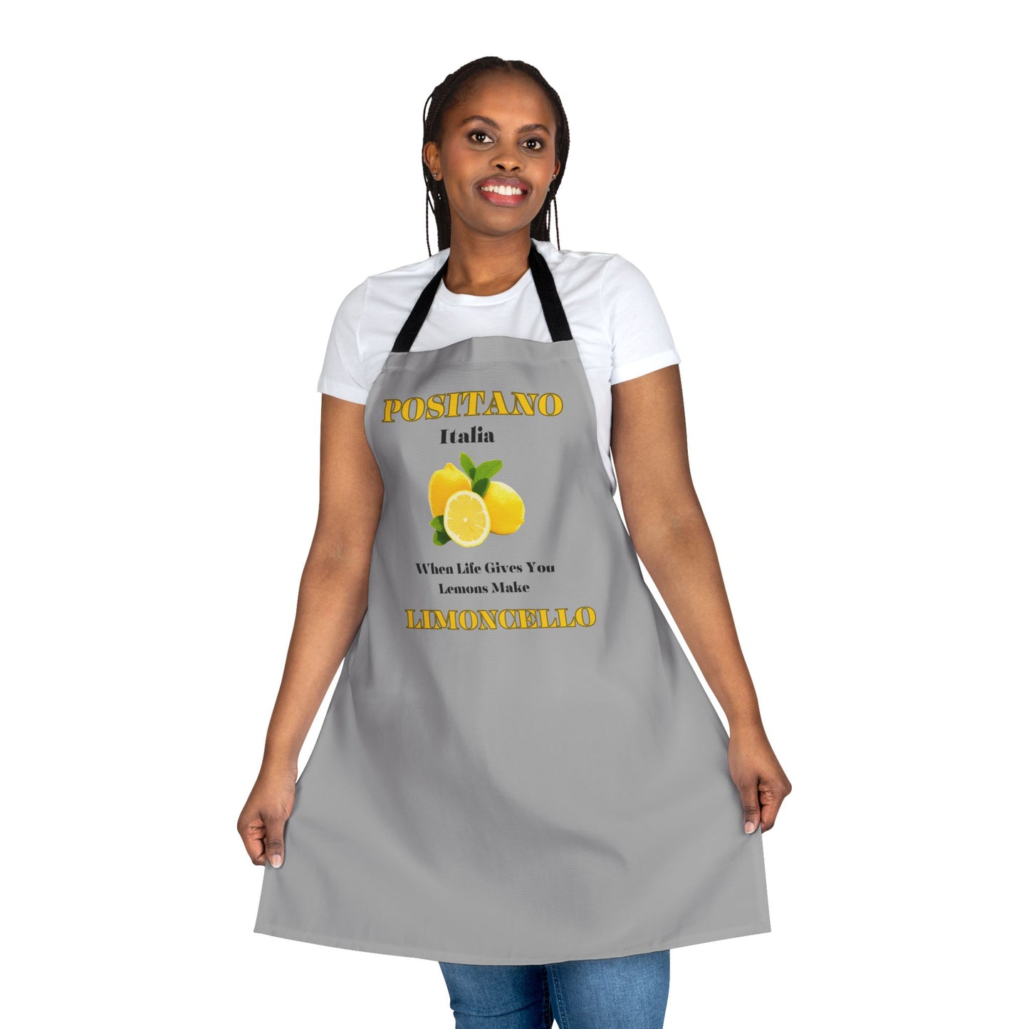 Italian kitchen apron, Positano Italy, baking gift, birthday gift, Kitchen apron
