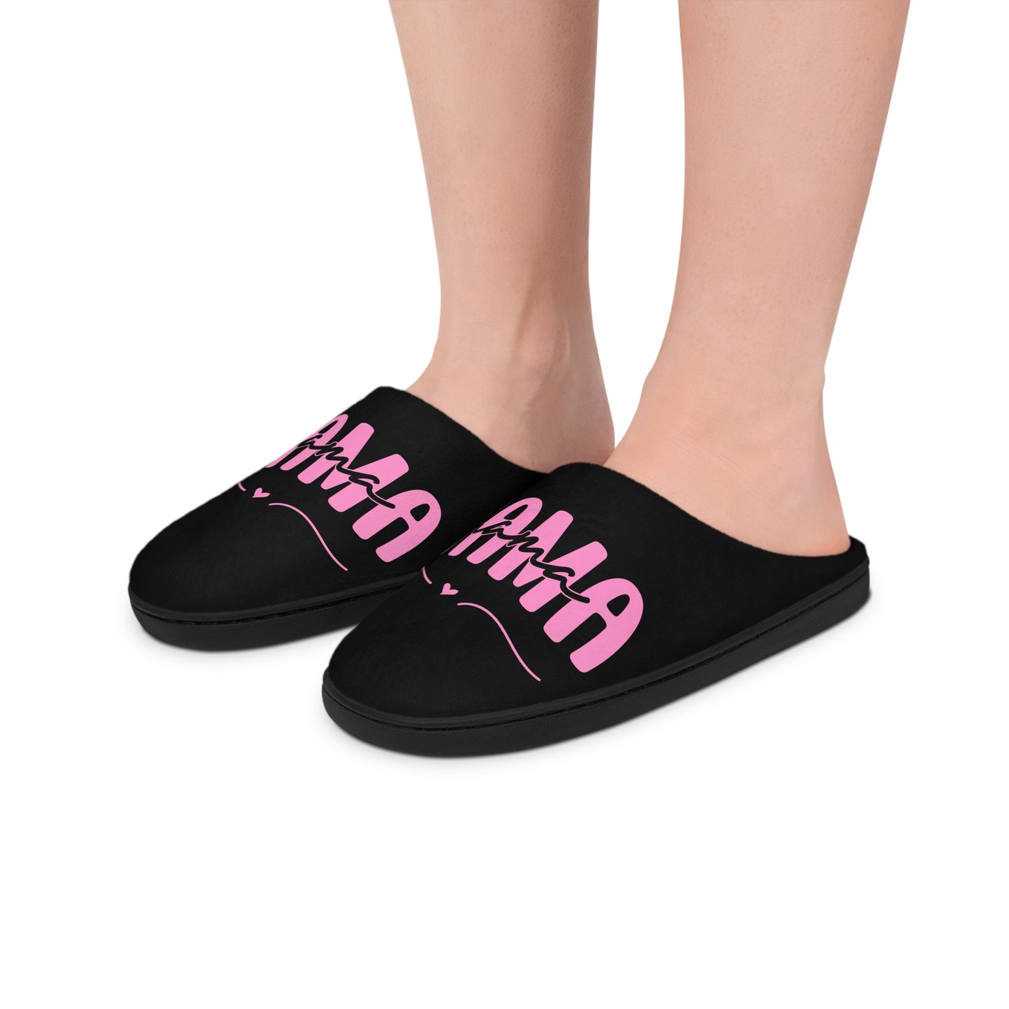 Mama Style Slippers for Women, Indoor Slippers Gift, Comfy House Shoes, Cute Slip Ons, Cozy Bedroom Slides